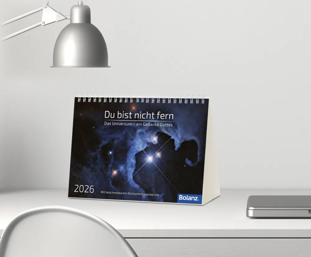 Kalender Du bist nicht fern - Das Universum - ein Gedanke Gottes, Panoramakalender