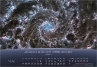 Kalender Du bist nicht fern - Das Universum - ein Gedanke Gottes, Panoramakalender