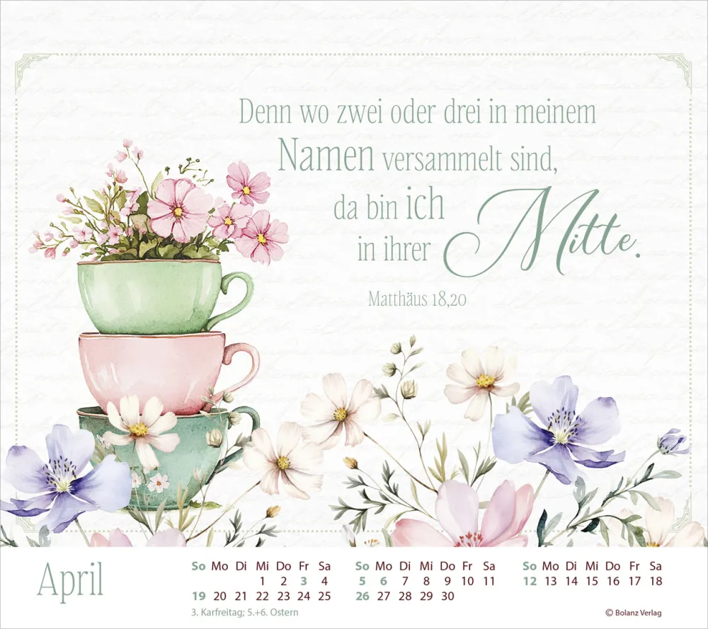 Wortpoesie - Tischkalender
