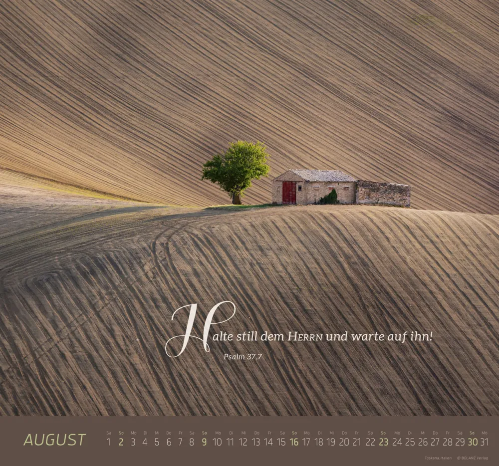Ich bin der Weg - und die Wahrheit und das Leben, Wandkalender