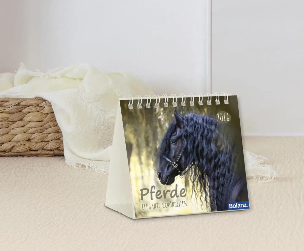 Pferde - Elegante Schönheiten - Minikalender