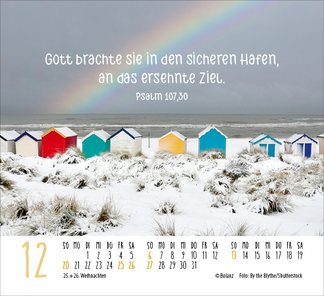 Zeit für Meer - Minikalender