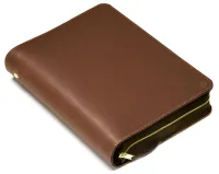 Bibelhülle "Kansas" für MacArthur Studienbibel - starkes rustikales Echtleder