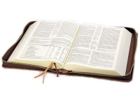 Bibelhülle "Kansas" für MacArthur Studienbibel - starkes rustikales Echtleder