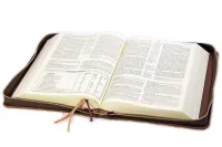 Bibelhülle "Kansas" für MacArthur Studienbibel - starkes rustikales Echtleder