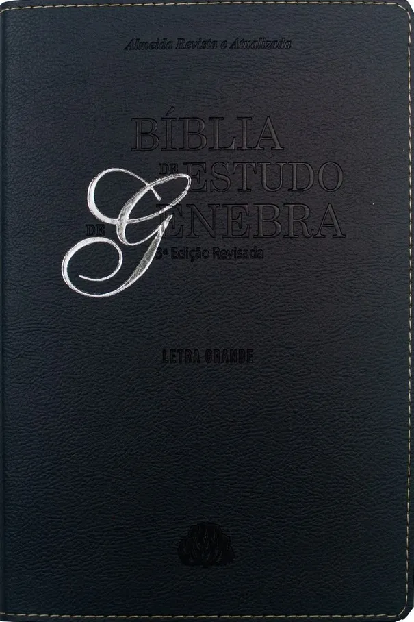 Biblia de Estudo de Genebra, letra grande Bíblia de Estudo de Genebra - 3.ª edição - letra grande...