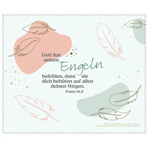 Gott hat seinen Engeln befohlen (Mikrofasertuch)