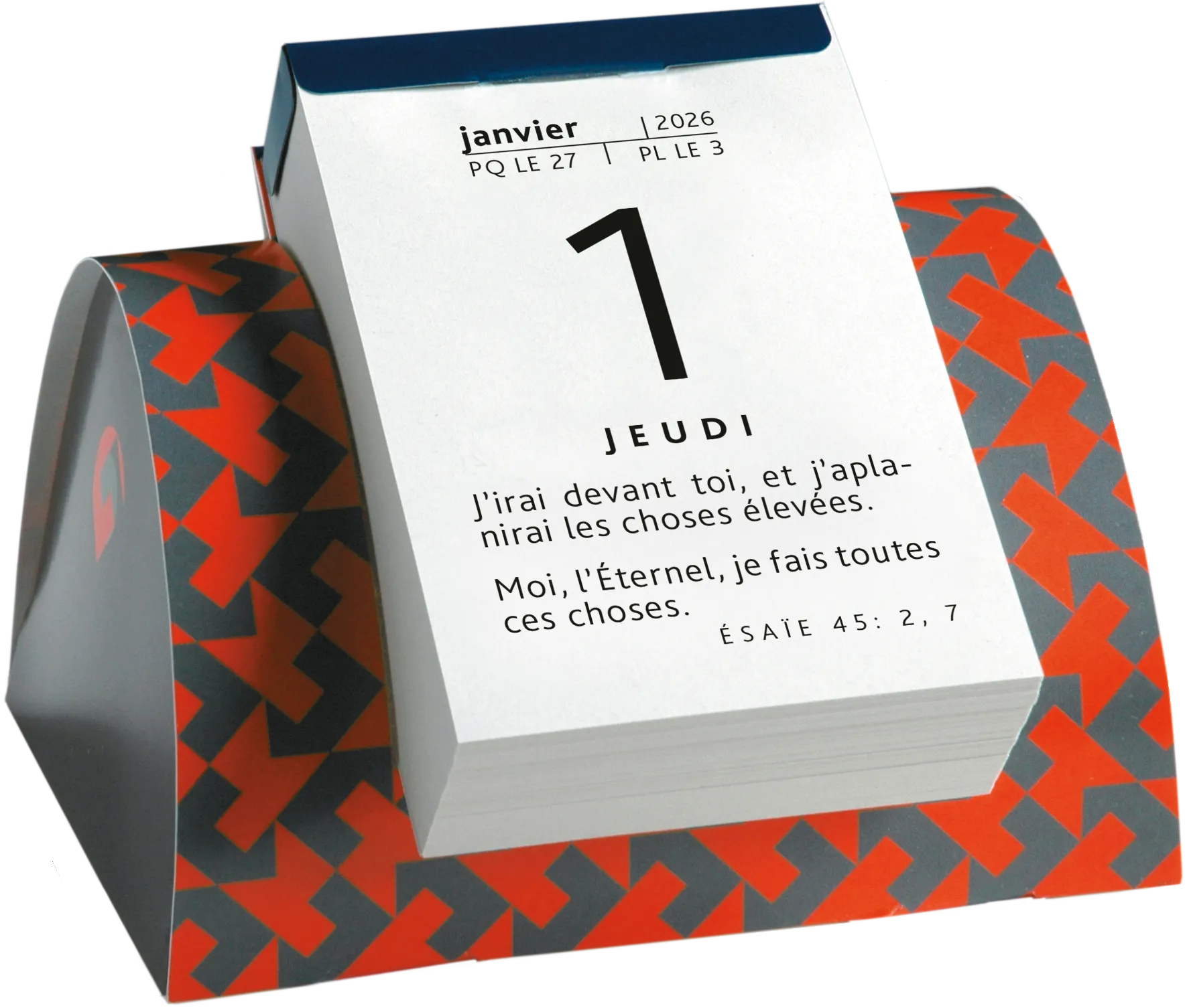 Calendrier Parole pour aujourd'hui - de table, modèle 1