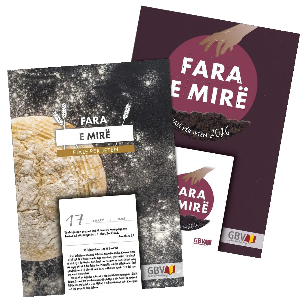 Albanisch, Gute Saat - Abreisskalender