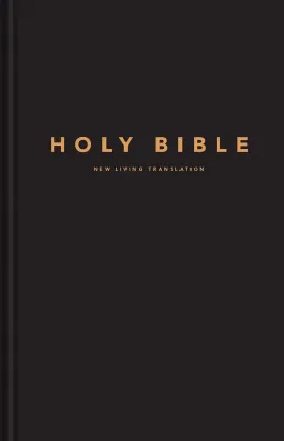 Anglais, Bible, New Living Translation, gros caractères, rigide noire - NLT Large Print Pew...