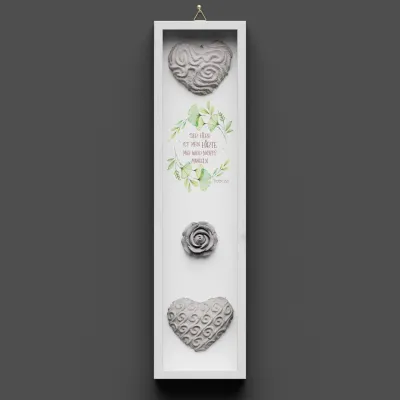 Cementini Wandbild Hirte Psalm 23,1 lovely - aus Holz & Betonbuchstaben