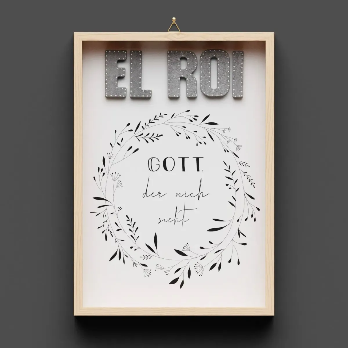 Cementini Wandbild EL ROI A4