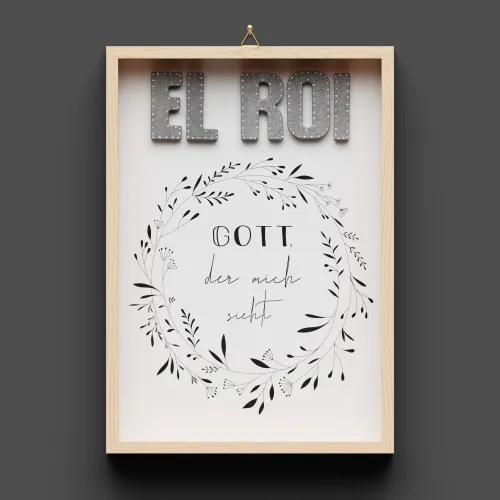 Cementini Wandbild EL ROI A4