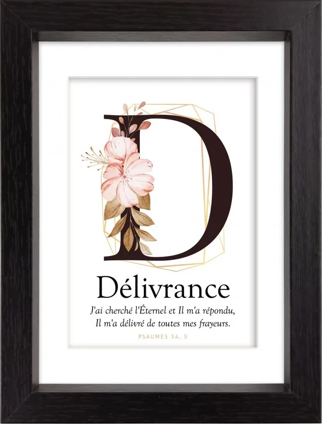 Mon Cadre Inspiration - D comme Délivrance