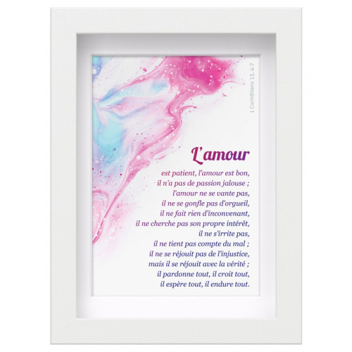 Mon cadre inspiration - L'Amour