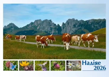 Ukrainisch - Deutsch, Bildkalender Hoffnung - Monatskalender