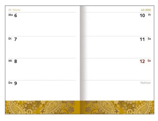 Alles hat seine Zeit - Mein Taschenkalender 2026