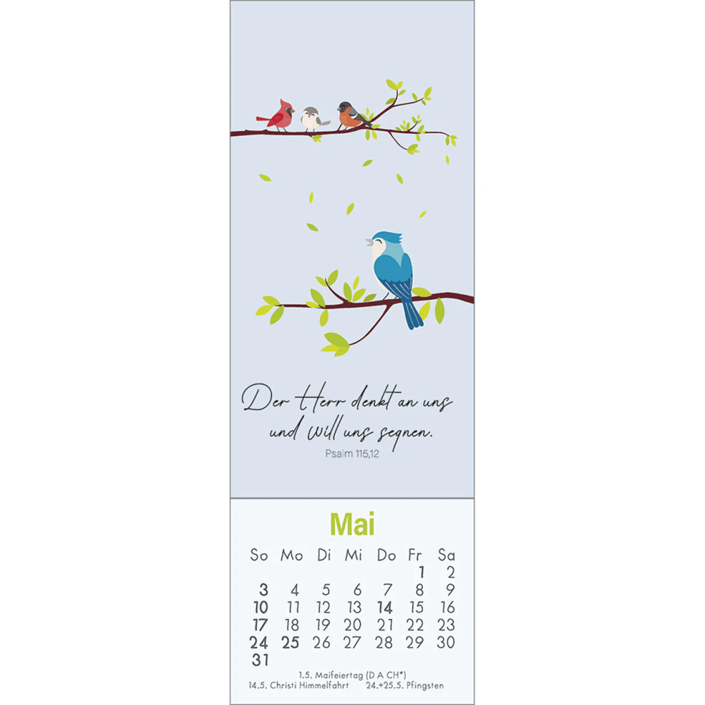 Mein wundervoller Lesezeichenkalender - Gott spricht: Siehe, ich mache alles neu - Jahreslosung 2026