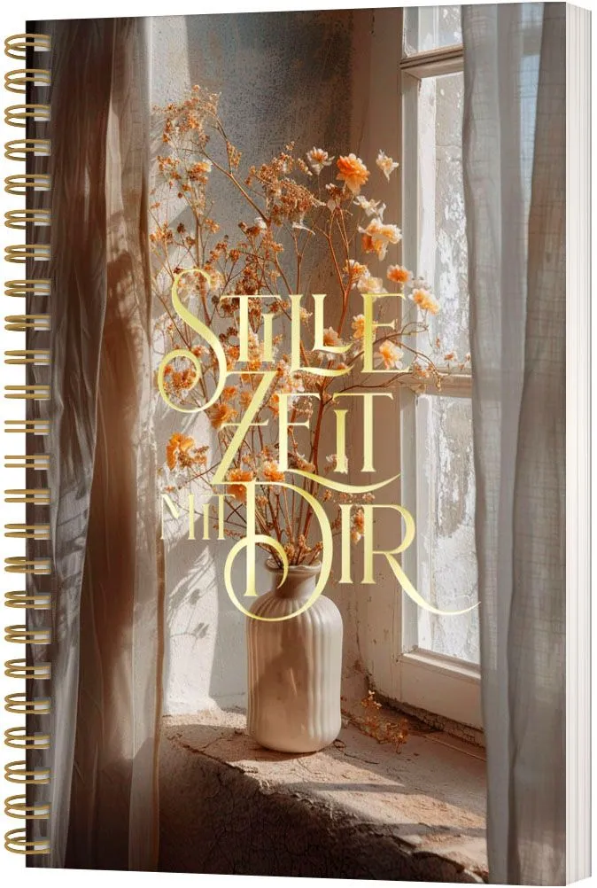 Stille Zeit mit Dir - Notizbuch - Motiv "Fenster"
