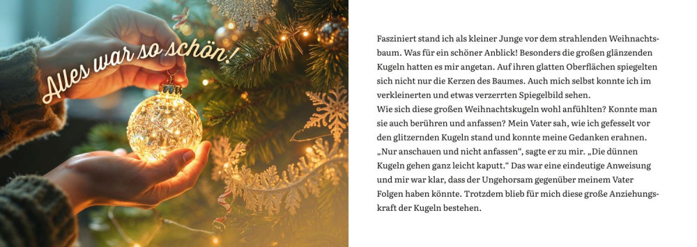 Die kaputte Weihnachtskugel - Ein Weihnachts-Verteilheft
