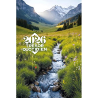 Trésor quotidien - Calendrier éphéméride, mural à effeuiller