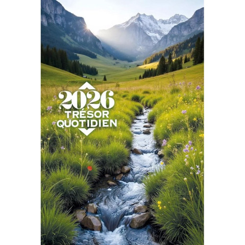 Trésor quotidien - Calendrier éphéméride, mural à effeuiller