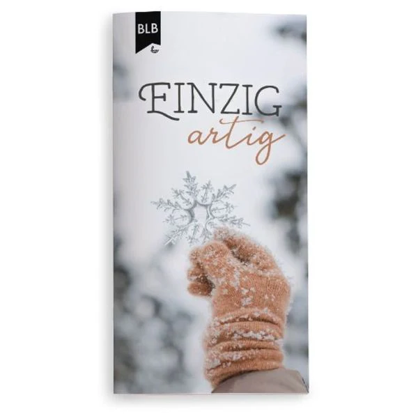 Einzigartig - Faltkarte