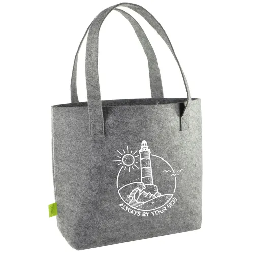 Always by your side - Shopper aus recyceltem PET-Filz