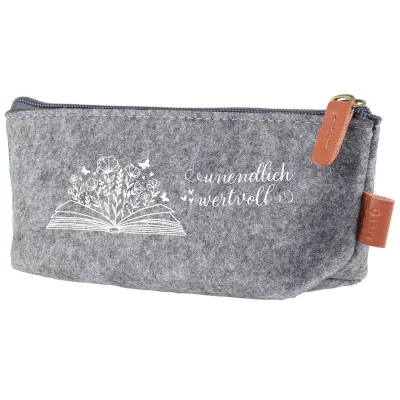 Unendlich wertvoll - Etui aus recyceltem PET-Filz