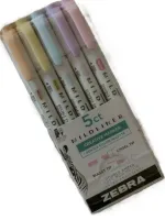 Zebra Mildliner Highlighter "Frühling" - (Filzstifte können durchdrücken je nach Gebrauch!)