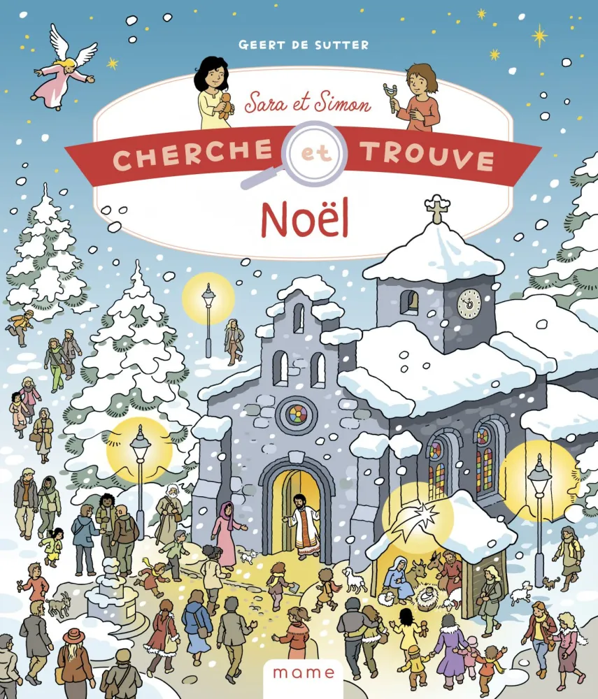 Cherche et trouve Sara et Simon Noël - Collection : Cherche et trouve Sara et Simon
