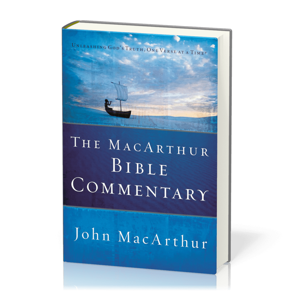 MACARTHUR BIBLE COMMENTARY RELIE