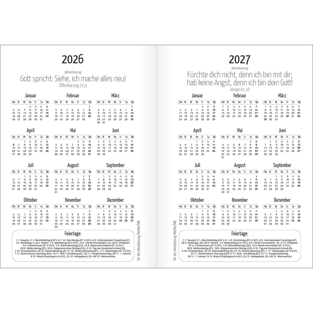 Tage voller Licht - Spirelli-Taschenkalender