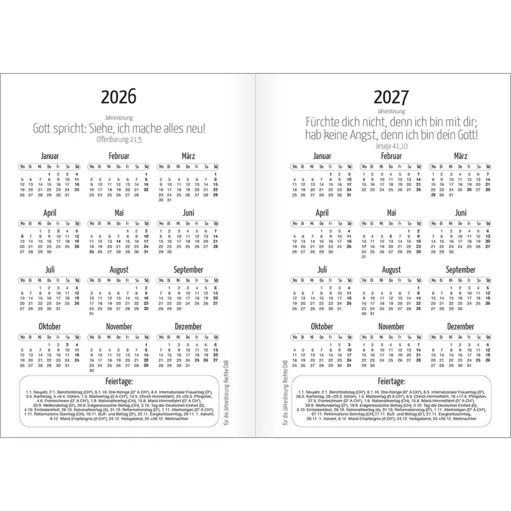 Tage voller Licht - Spirelli-Taschenkalender