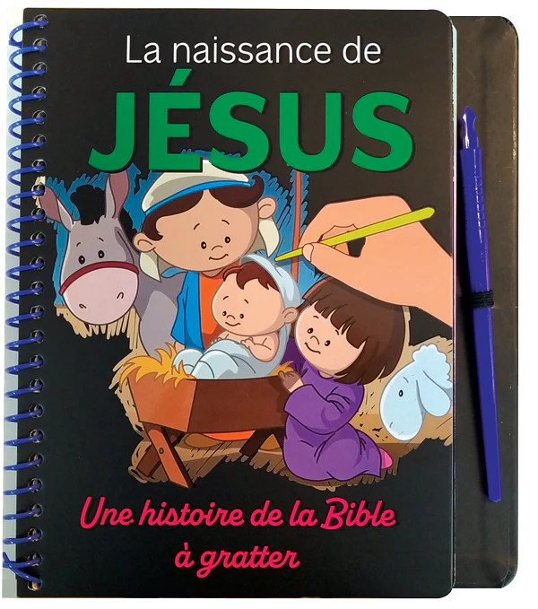 Naissance de Jésus (La) - Une histoire de la Bible à gratter