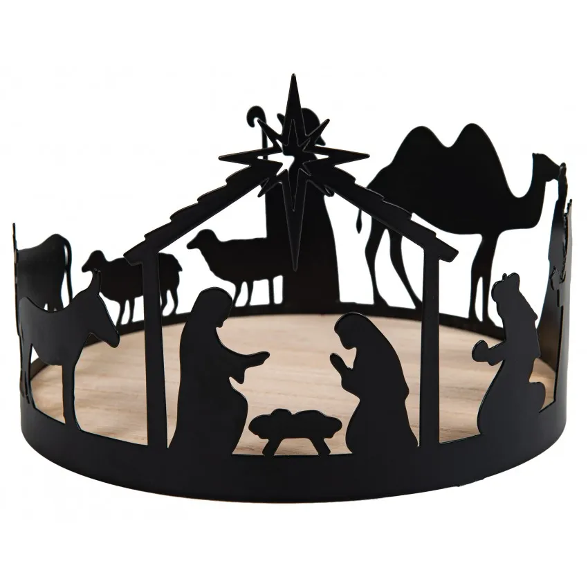 Krippe - Deko-Tablett