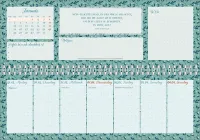 Meine fröhlich-bunte Segenswoche - Wochen-Tischkalender