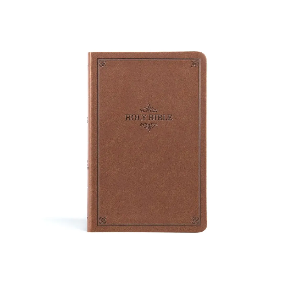 Anglais, Bible, King James Version, similicuir brun - KJV Thinline Bible, Value Edition, Brown...