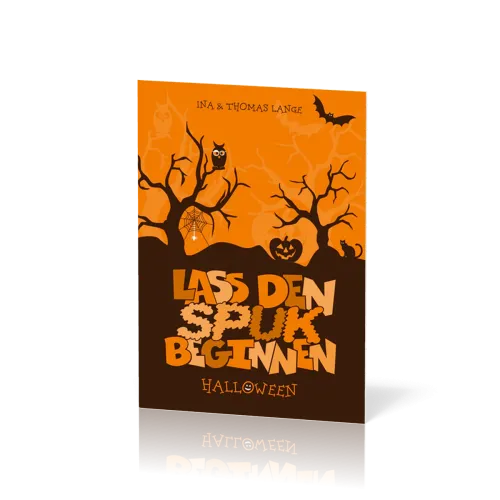 LASS DEN SPUK BEGINNEN - HALLOWEEN, VERTEILHEFT FÜR KINDER