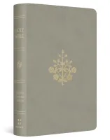 Englisch, Bibel English Standard Version, Taschenformat - gebunden Kunstleder grau, Motif Zweig...