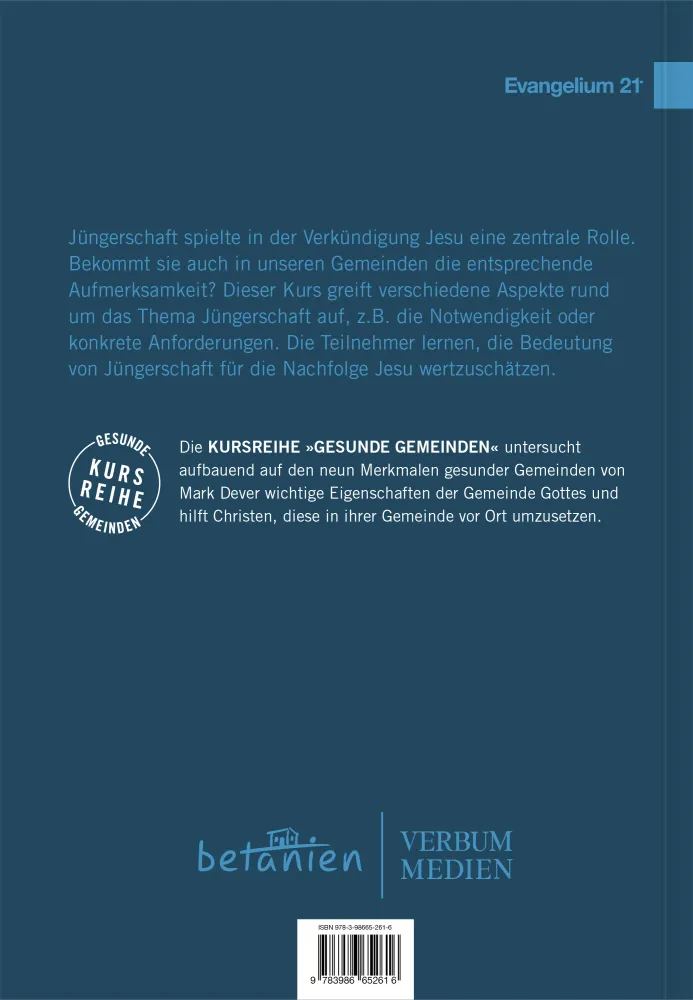 Einander anspornen - Jüngerschaft