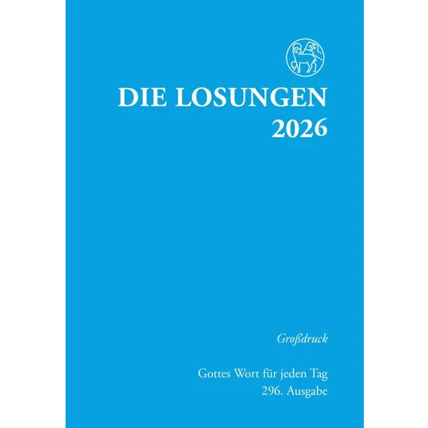 Losungen Grossdruckausgabe - Deutsche Ausgabe - gebunden rot