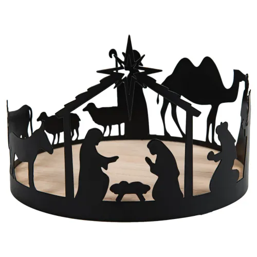 Krippe - Deko-Tablett