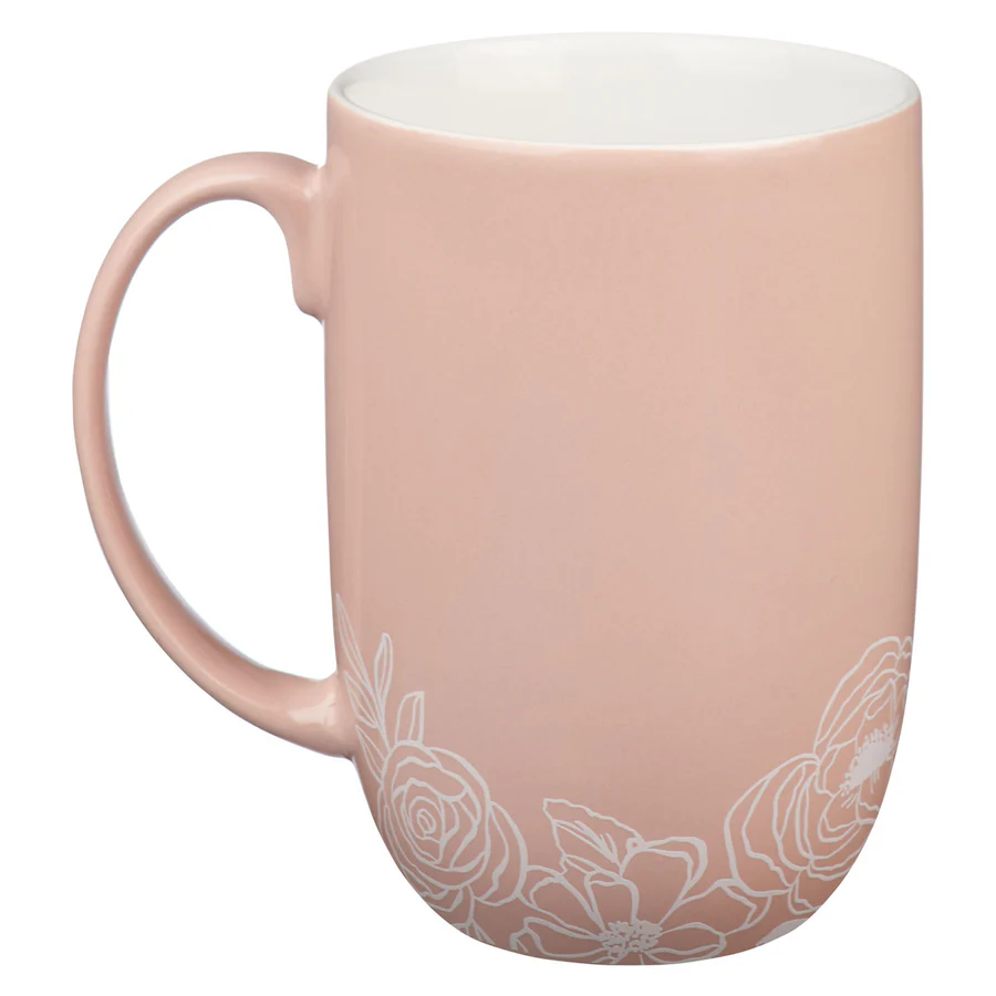 Tasse - He who began a good work - 444ml, rosa