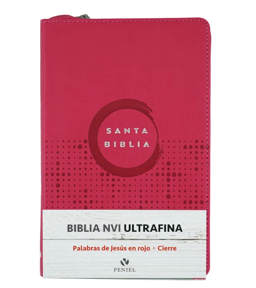 Spanisch, Bibel Biblia NVI, Ultrafina, Fuchsia Nueva Version International - ultrafina, dünnes Buch
