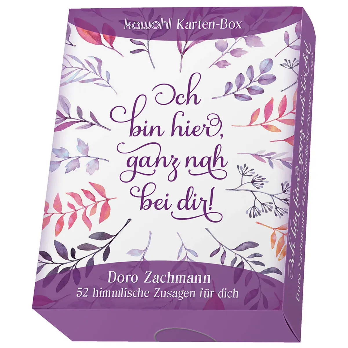 Ich bin hier, ganz nah bei dir! - Karten-Box - 52 himmlische Zusagen für dich
