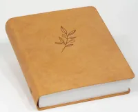 Sconi Bibel Bibel mit Olivenzweig - hellbraun mit Schreibrand