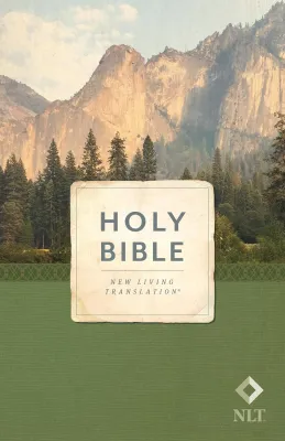 Anglais, Bible, New Living Translation, brochée, motif montagnes - Holy Bible, Economy Outreach...