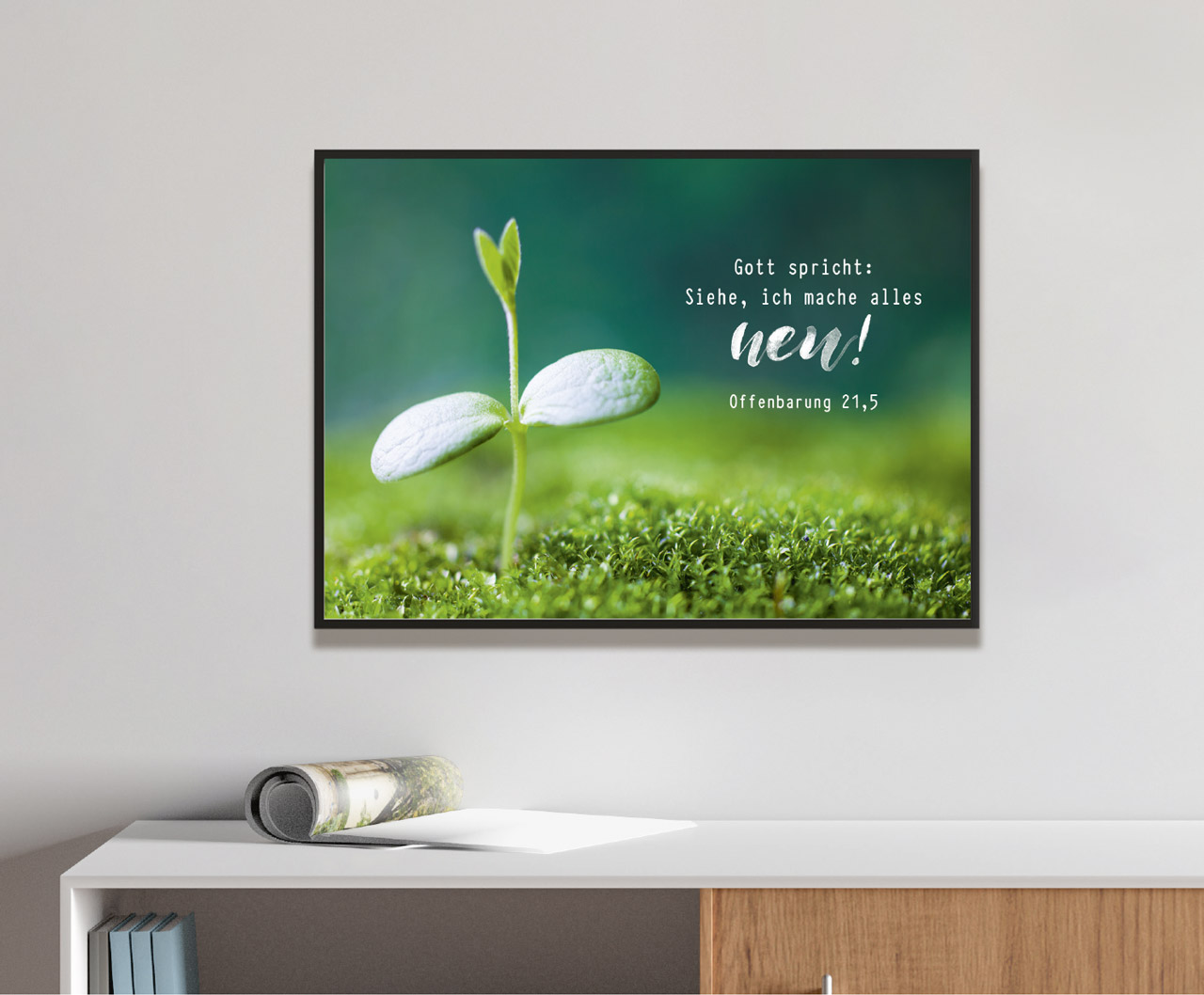 Poster A2 JL 2026 Motiv Spross - Offenbarung 21,5