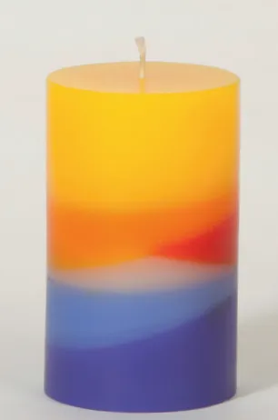 Kerze - Caribic - Landschaftskerze Gr.1